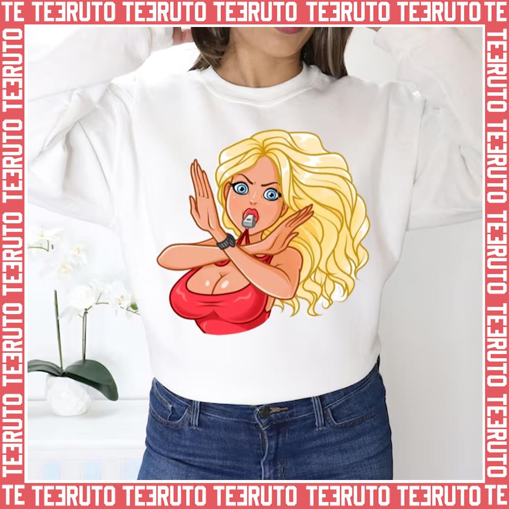 Nope Not Here Pamela Anderson Unisex Sweatshirt