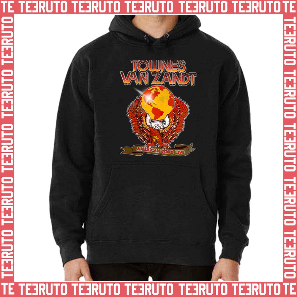 Nothin’ American Tour Live Townes Van Zandt Unisex Hoodie