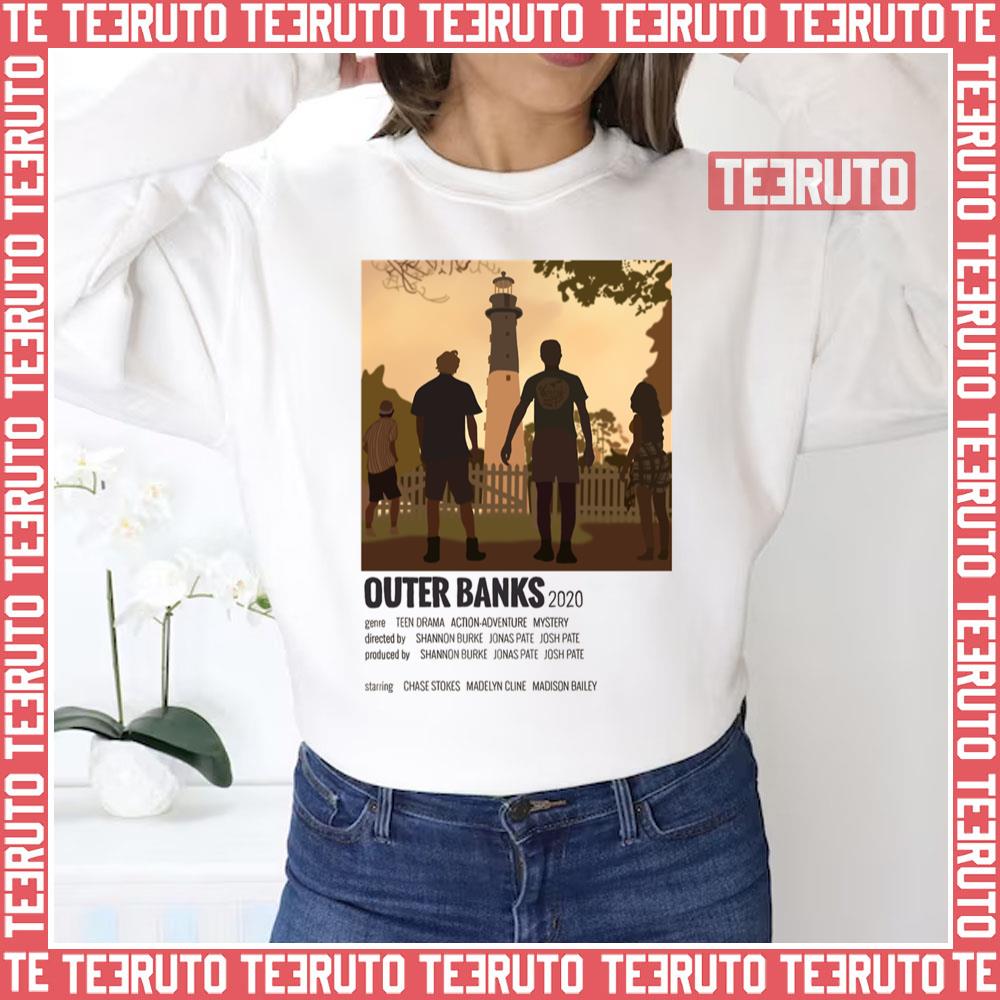 Obx Minimalist Outer Banks 2020 Unisex Sweatshirt