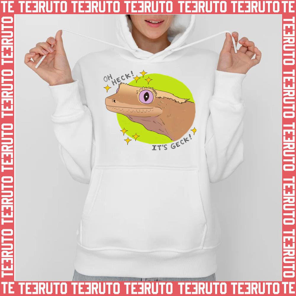 Oh Heck Heckin’ Geck Crested Gecko Unisex Hoodie