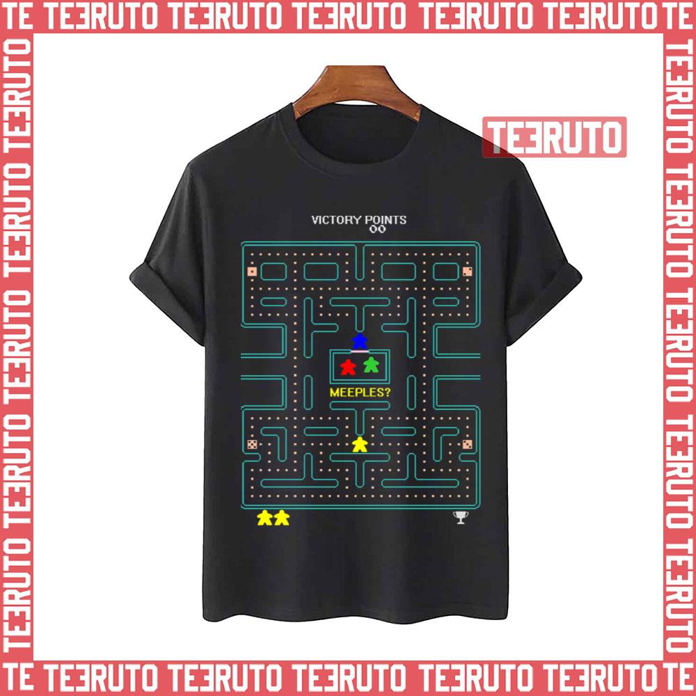 Pacmeeple Board Game Pacman Game Unisex T-Shirt