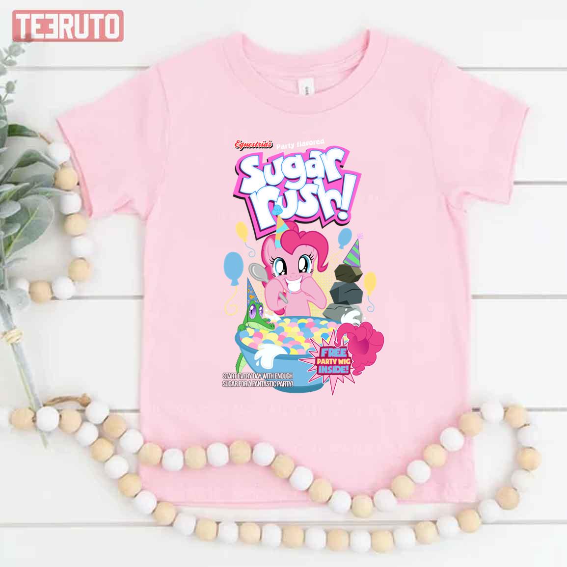 Party Flavored Sugar Rush My Little Pony Unisex T-Shirt