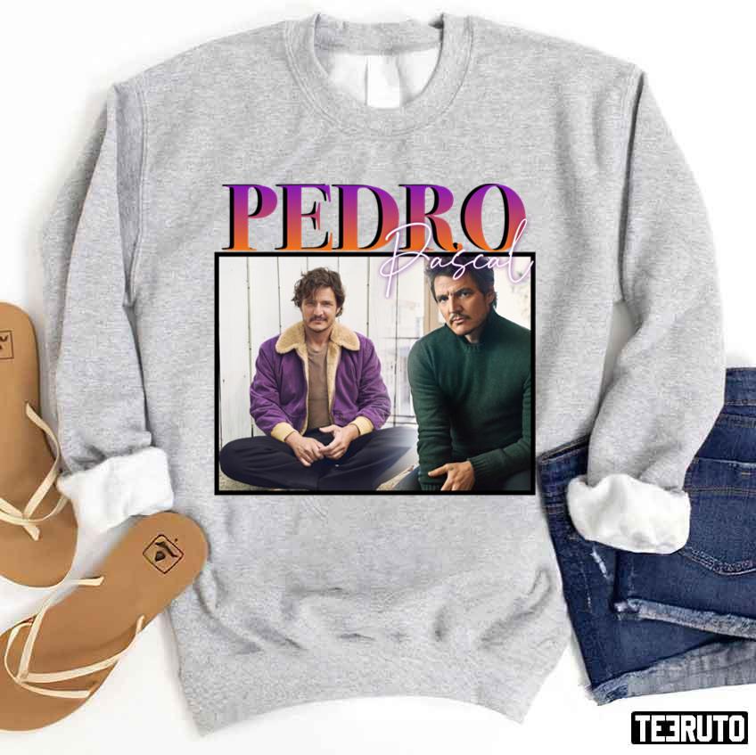 Pedro Pascal Retro The Mandalorian Din Djarin Unisex Sweatshirt