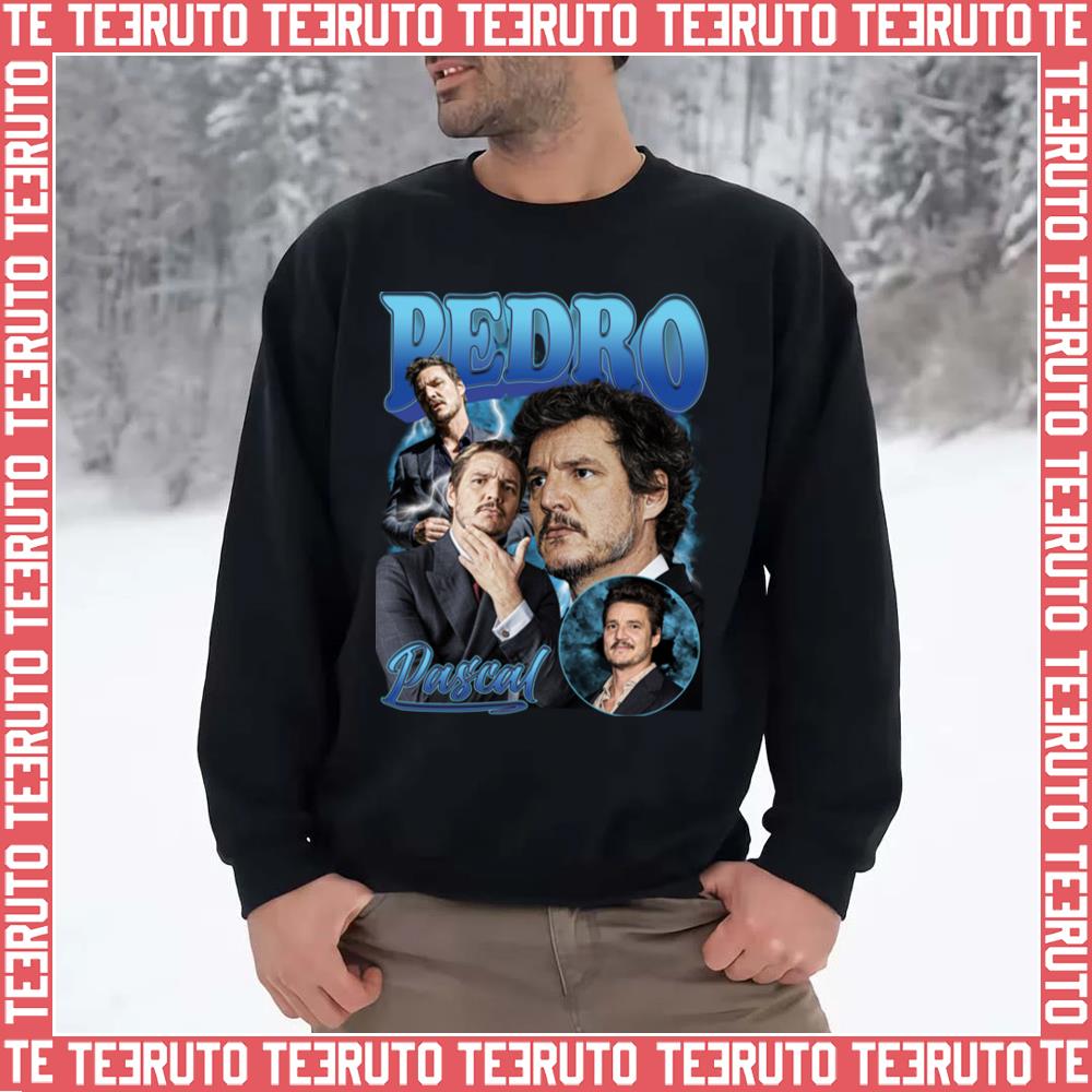 Pedro Pascal The Last Of Us Vintage 90’s Bootleg Vintage Unisex Sweatshirt