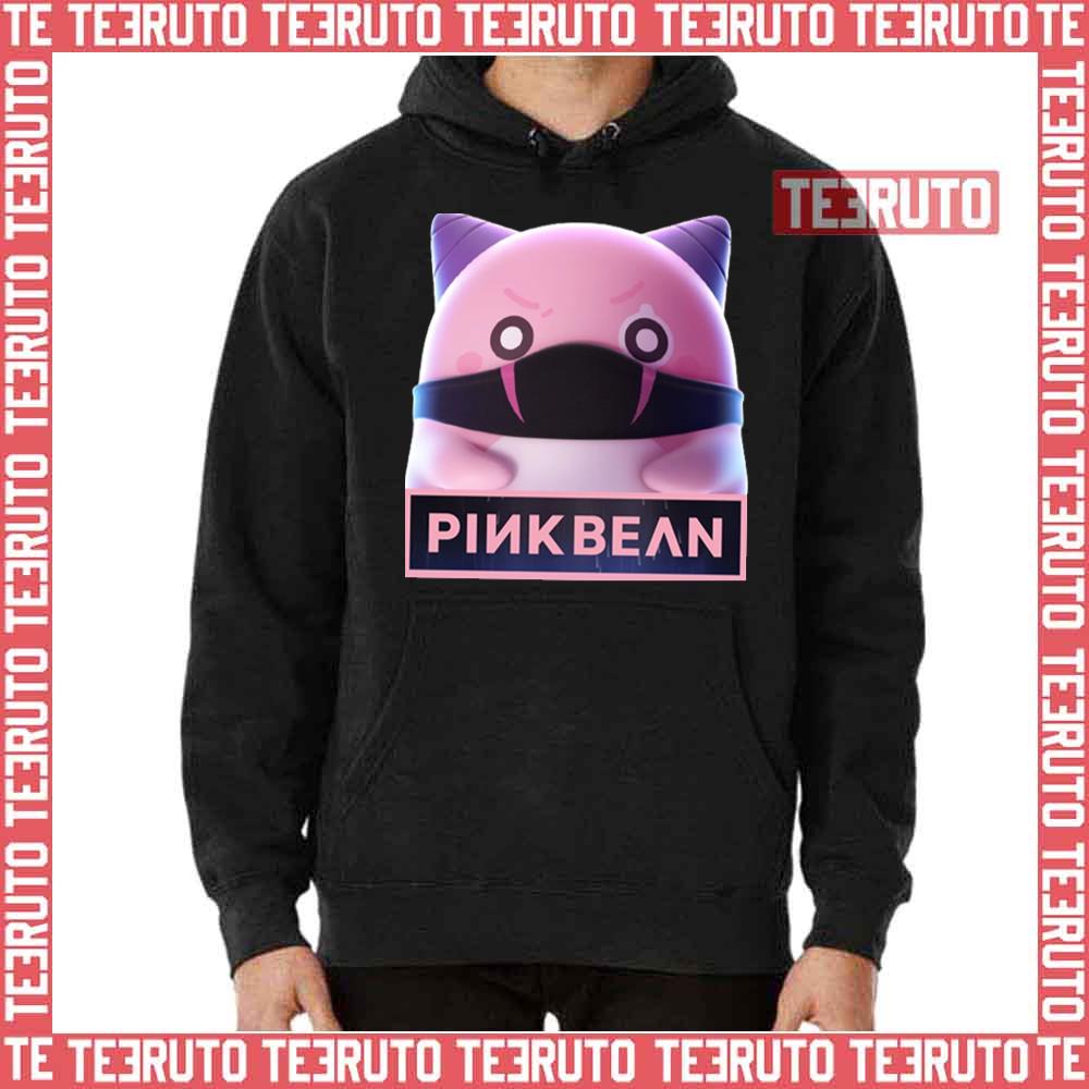 Pink Bean Maplestory Black Mask Graphic Unisex T-Shirt