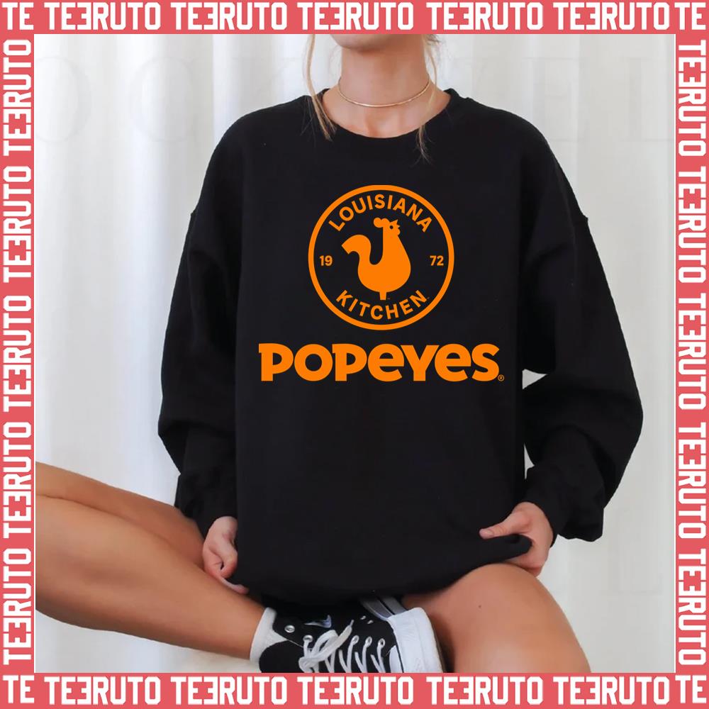 Popeyes Logo With Symbol 2019 Unisex Sweatshirt
