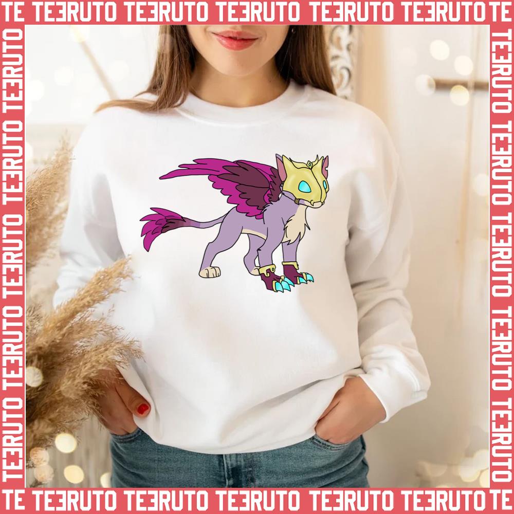 Purple Feathercat Skylander Unisex Sweatshirt