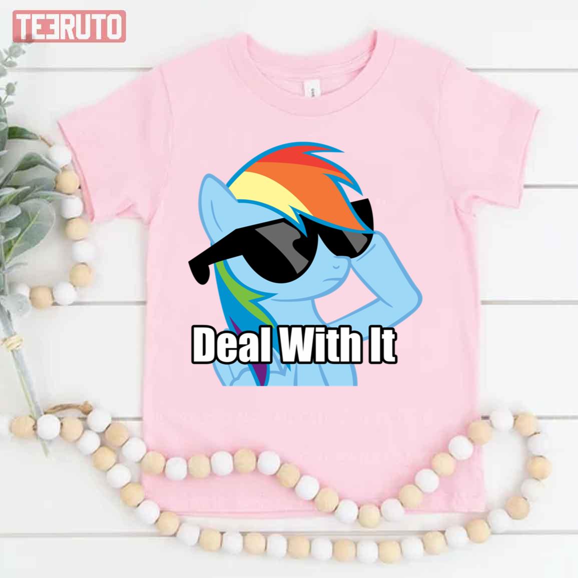 Rainbow Dash My Little Pony Deal Unisex T-Shirt