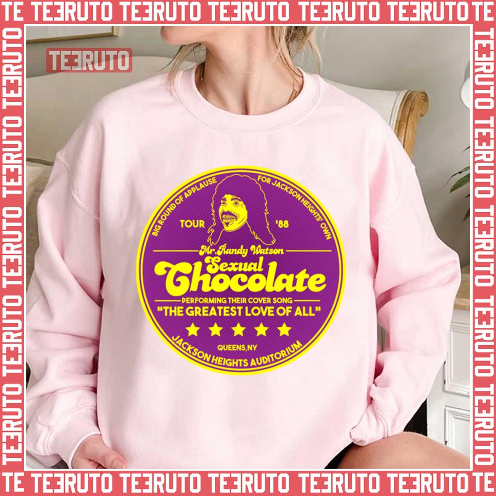 Randi Watson And Sexual Chocolate Logo Coming To America Unisex Sweatshirt
