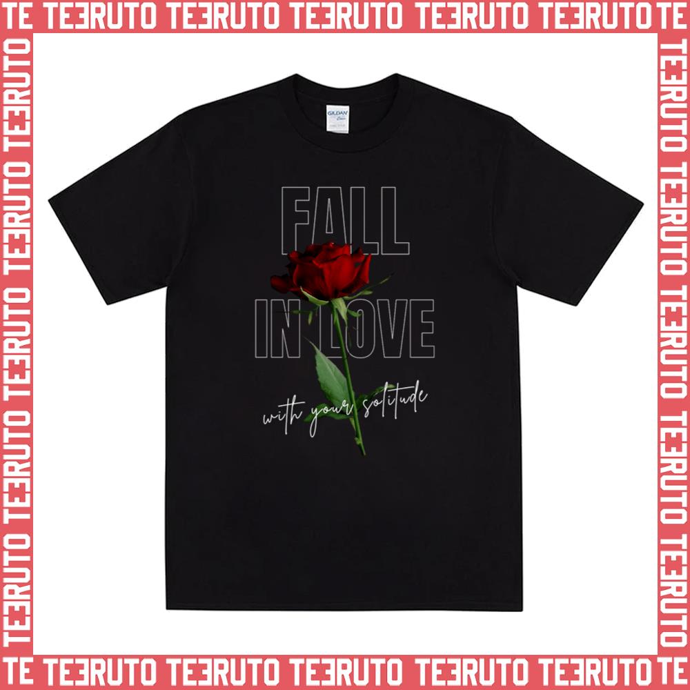 Red Rose Loneliness Rupi Kaur Poems Unisex T-Shirt - Teeruto