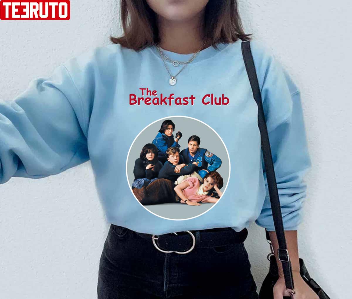 Round Design The Breakfast Club Unisex Sweatshirt