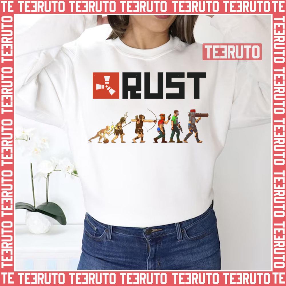 Rust Evolution Battle Royale Game Unisex Sweatshirt