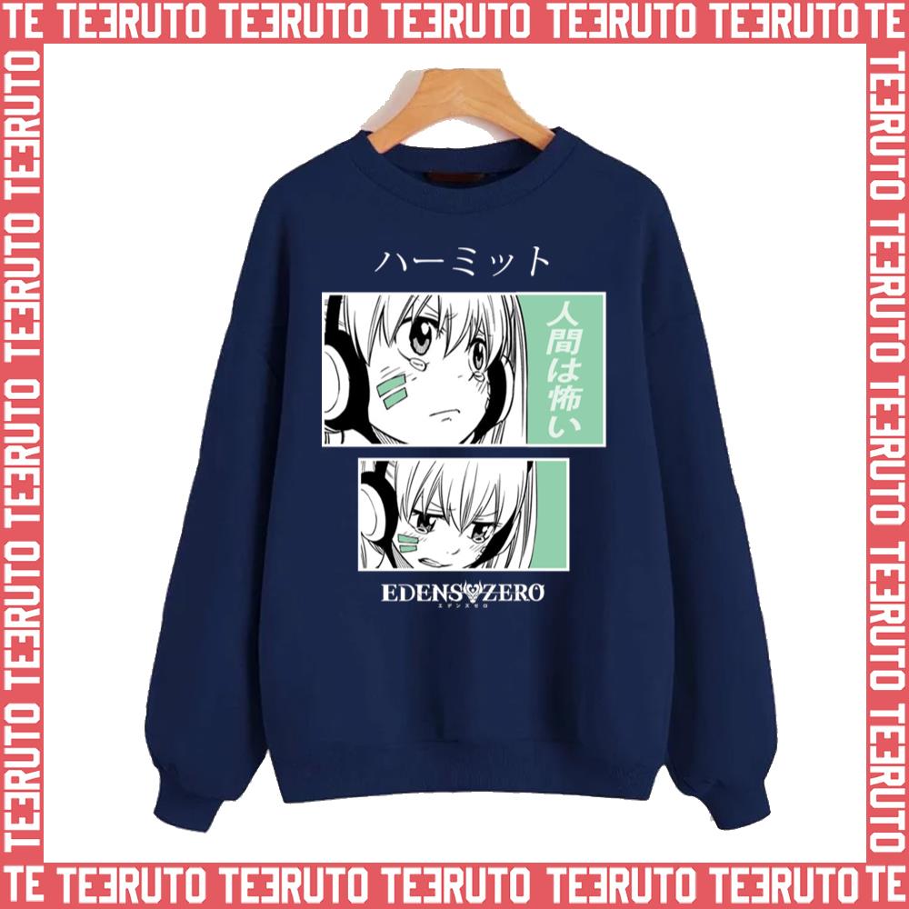 Sad Robot Manga Anime Edens Zero Unisex Sweatshirt