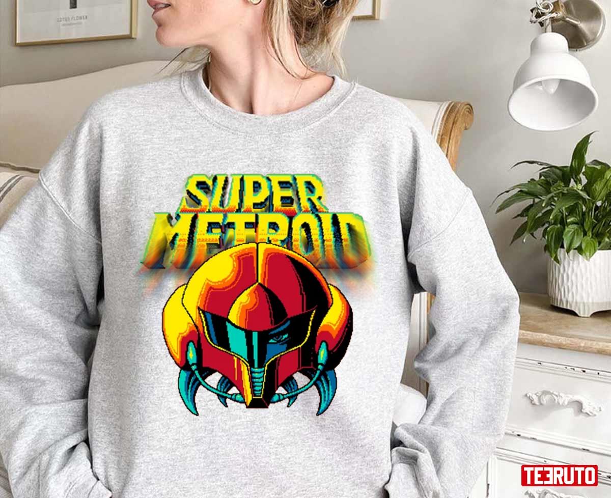 Samus Graphic Super Metroid 90s Game Unisex Sweatshirt