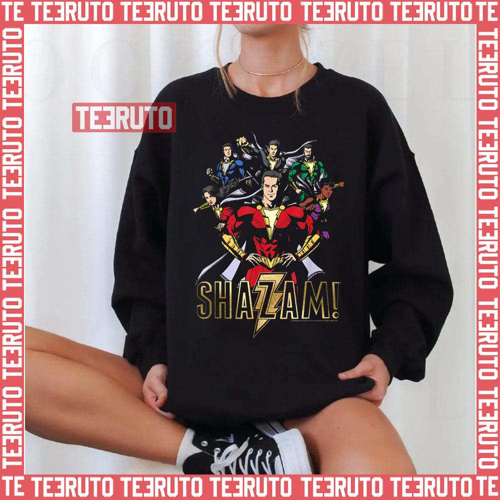 Shazam Movie Hero Group Dc Movie Unisex Sweatshirt