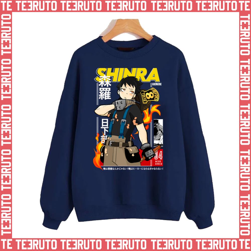 Shinra Kusakabe Fire Force Cool Design Unisex Sweatshirt