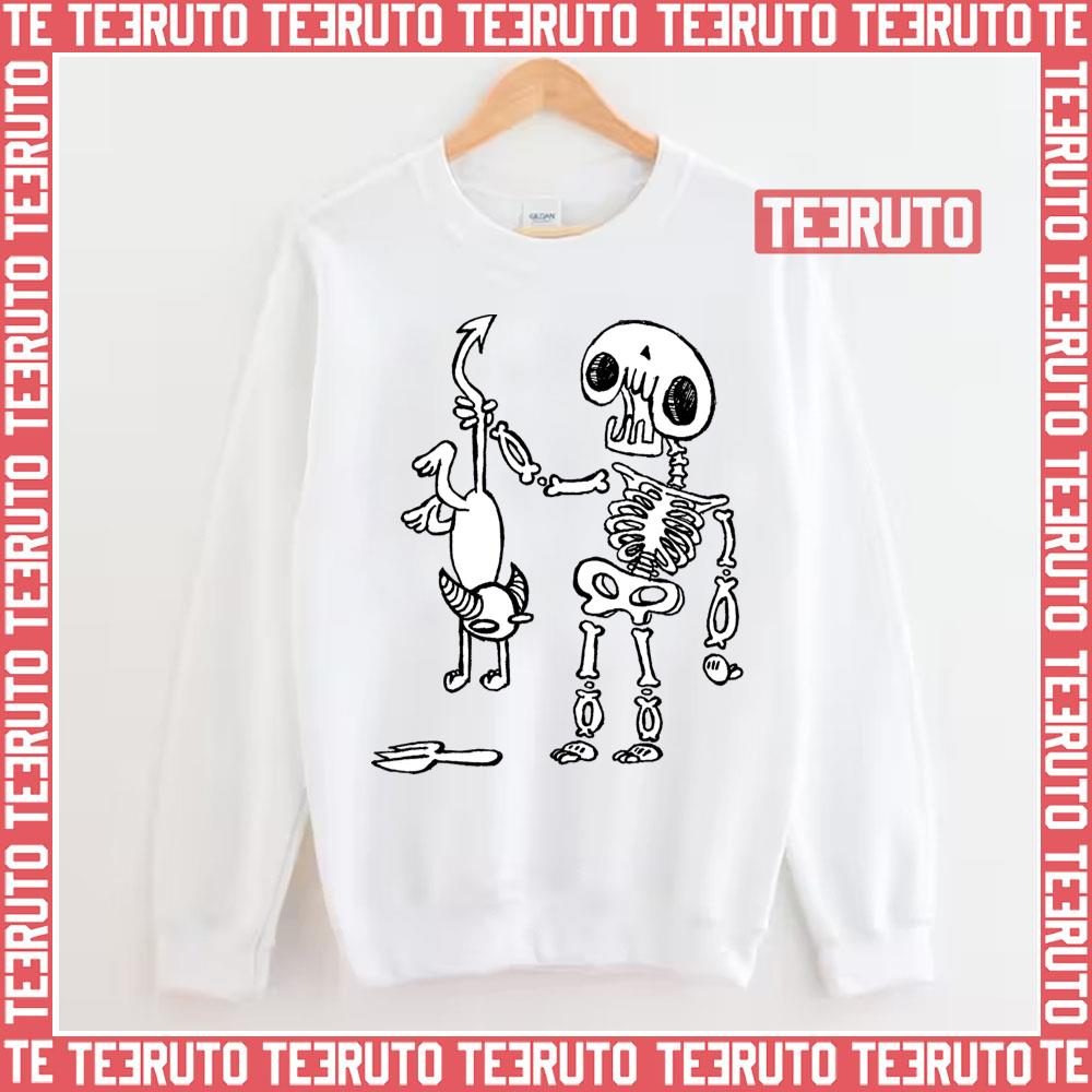 Skeleton Gotcha Grim Fandango Unisex Sweatshirt
