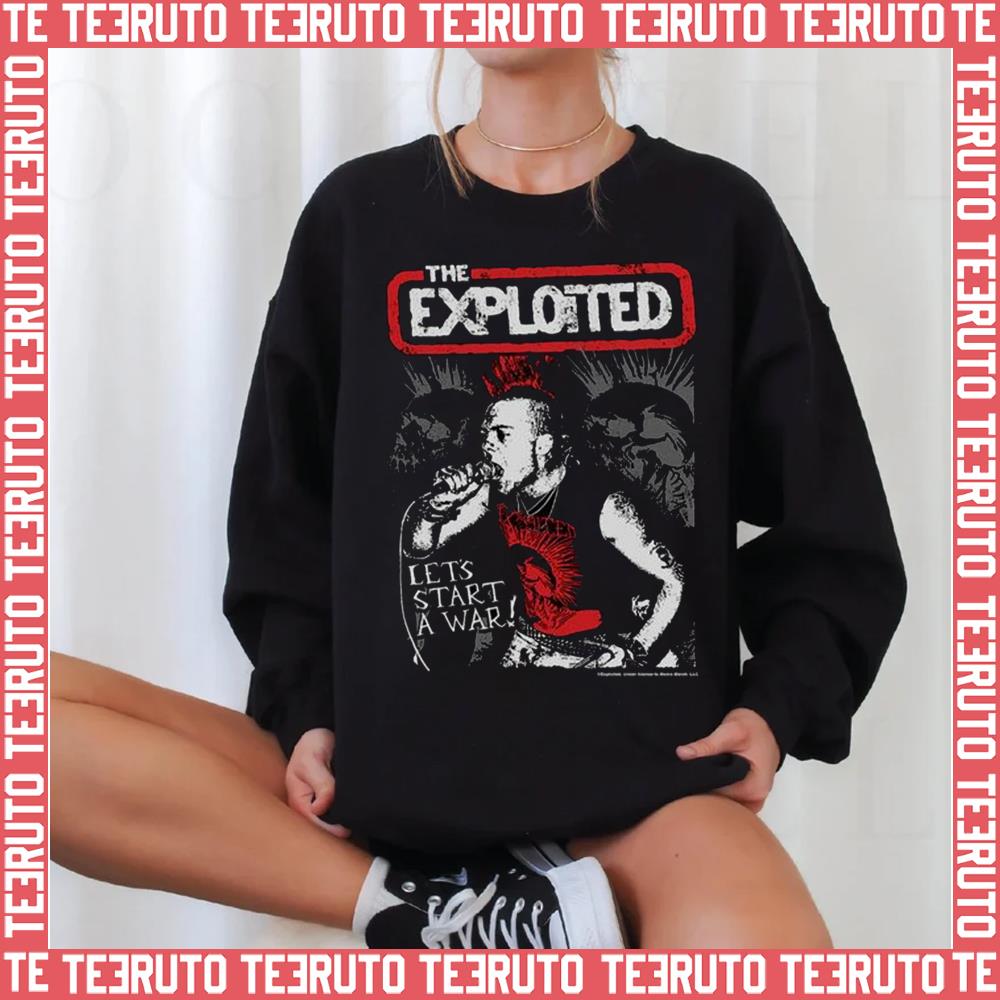 Skull Of Punk The Exploited The Massacre Unisex Sweatshirt