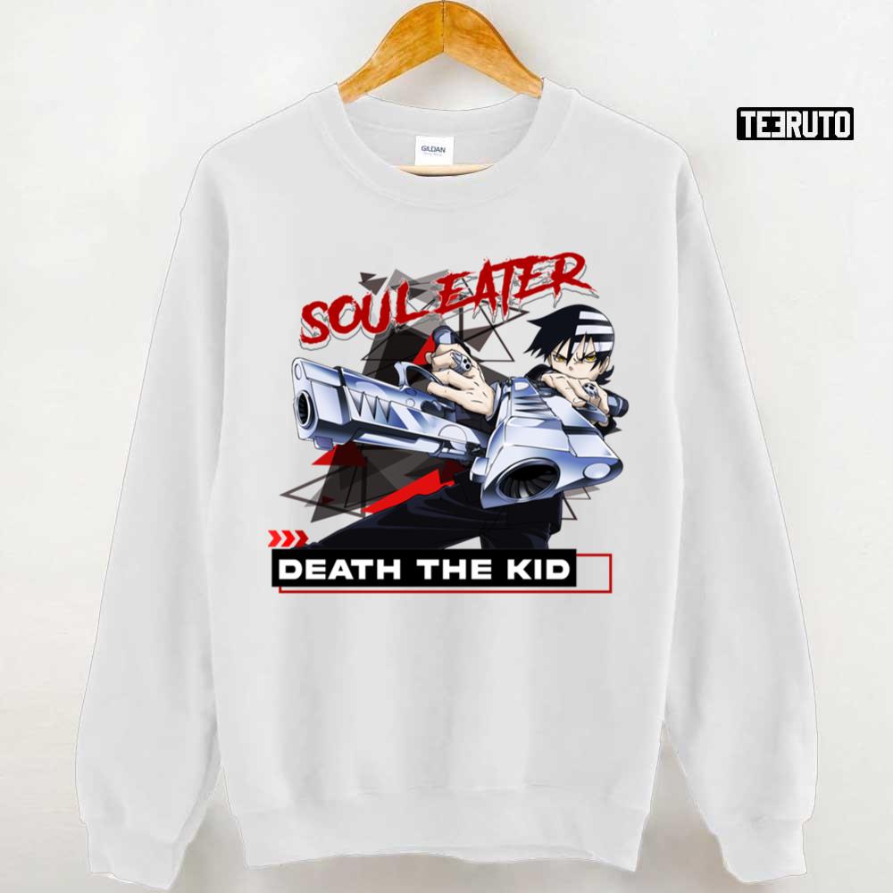 Soul Eater Death The Kid Anime Active Unisex T-Shirt