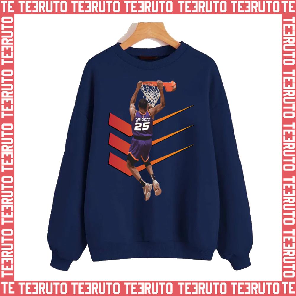 Suns Basketball Mikal Bridges Jump Unisex Sweatshirt