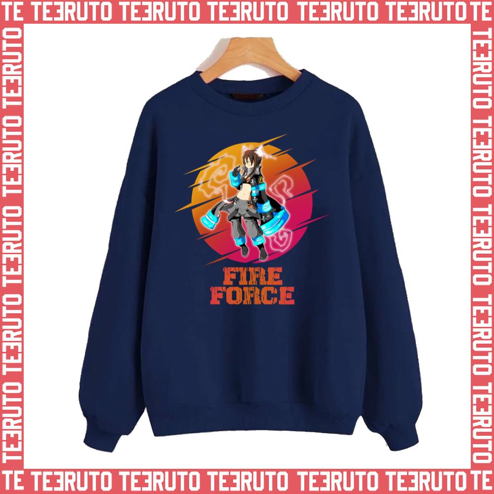 Tamaki Kotatsu Kawaii Cute Fire Force Unisex Sweatshirt