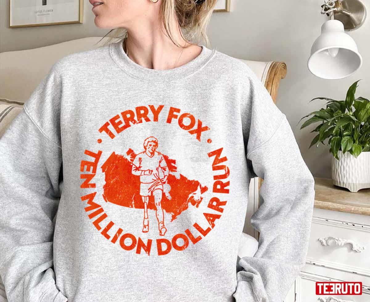 Ten Million Dollar Run Terry Fox Unisex Sweatshirt