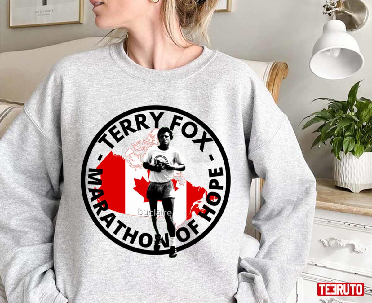Terry Fox Marathon Of Hope Unisex Sweatshirt