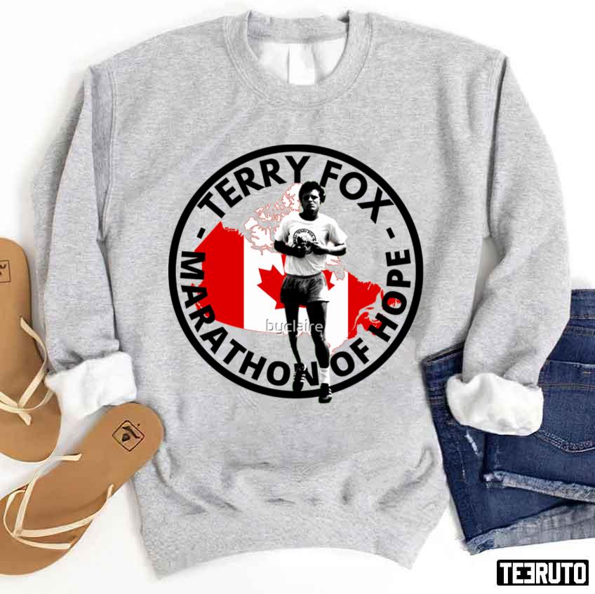 Terry Fox Marathon Of Hope Unisex Sweatshirt