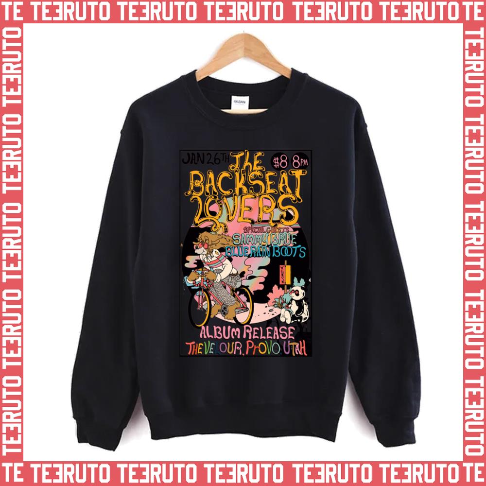 The Backseat Lovers Album Rock Band American Alternative Rock Band 2023 New Tour Unisex T-Shirt