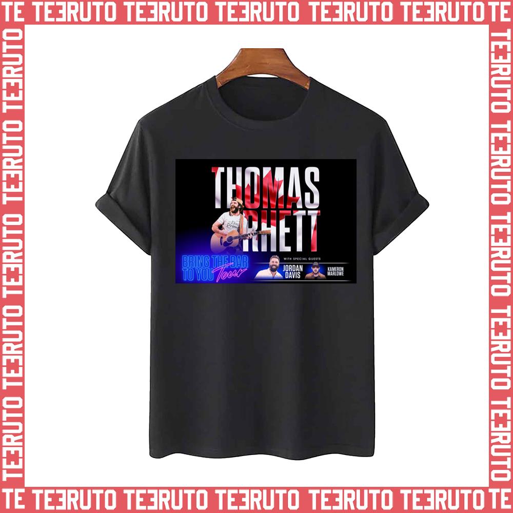 Thomas Bring The Bar 2023 New Tour Unisex T-Shirt