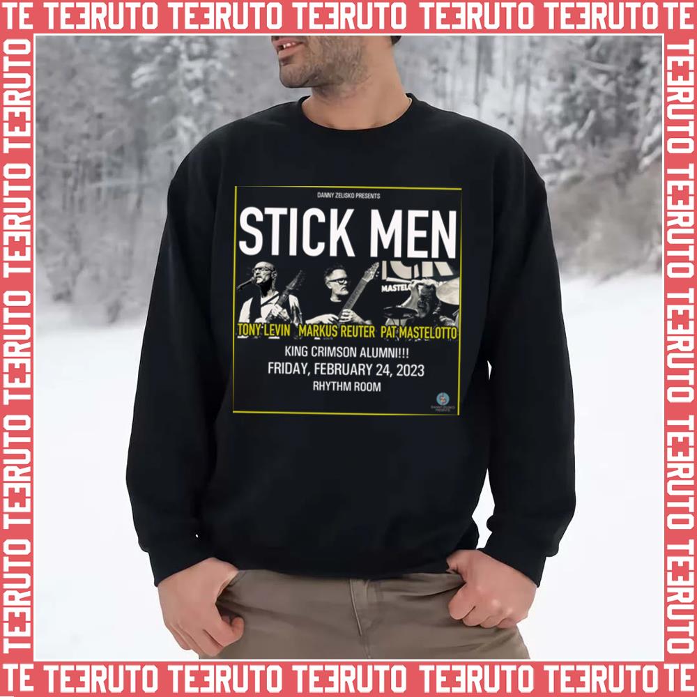 Tony Levin Stick Men T Shirt 2023 New Tour Unisex Sweatshirt