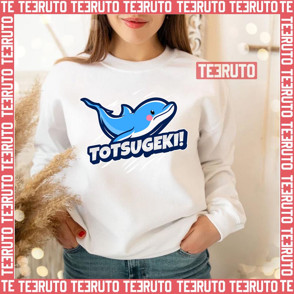 Totsugeki Logo Dolphin Ocean Unisex Sweatshirt