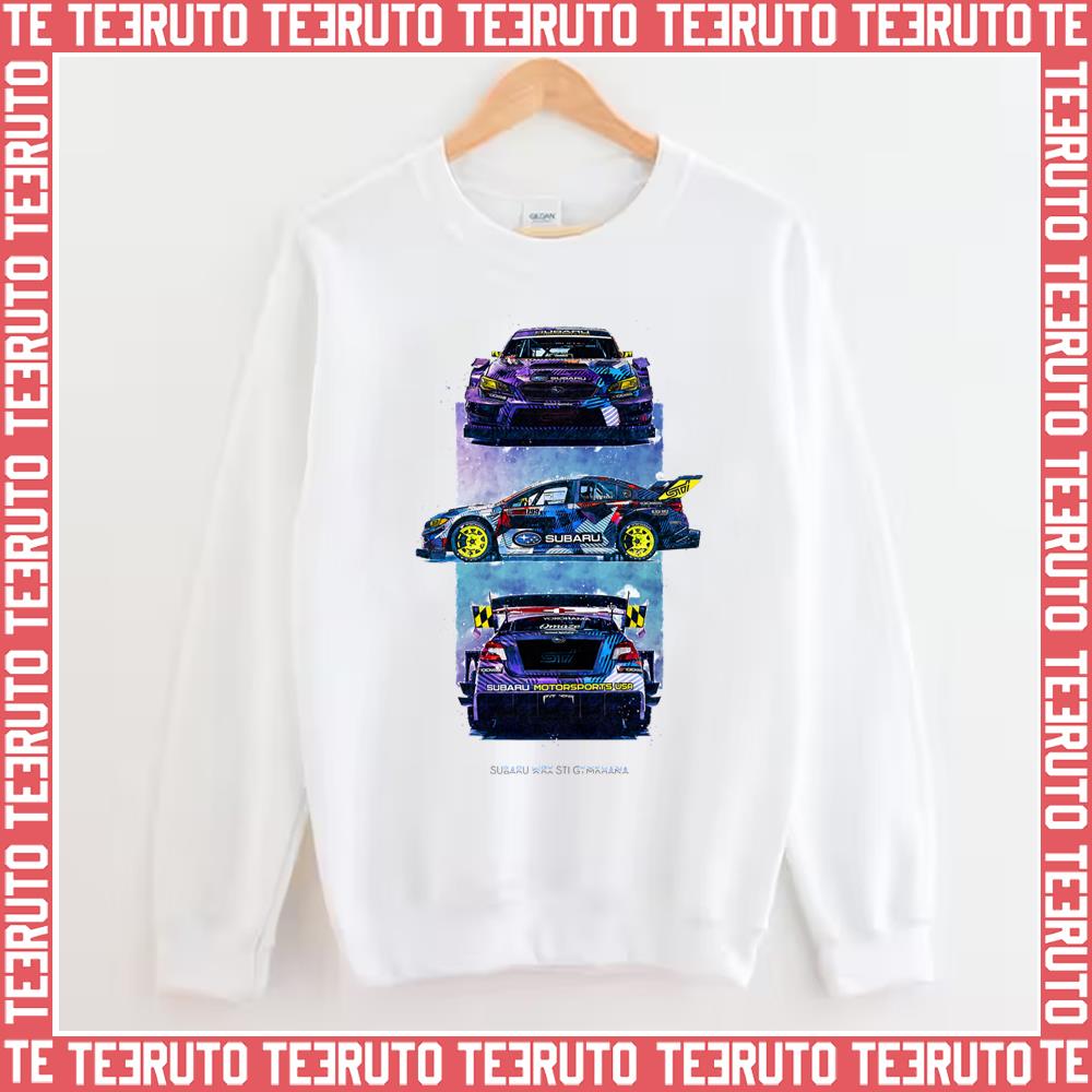Travis Pastrana’s 2020 Subaru Wrx Sti Stunt Car Unisex Sweatshirt