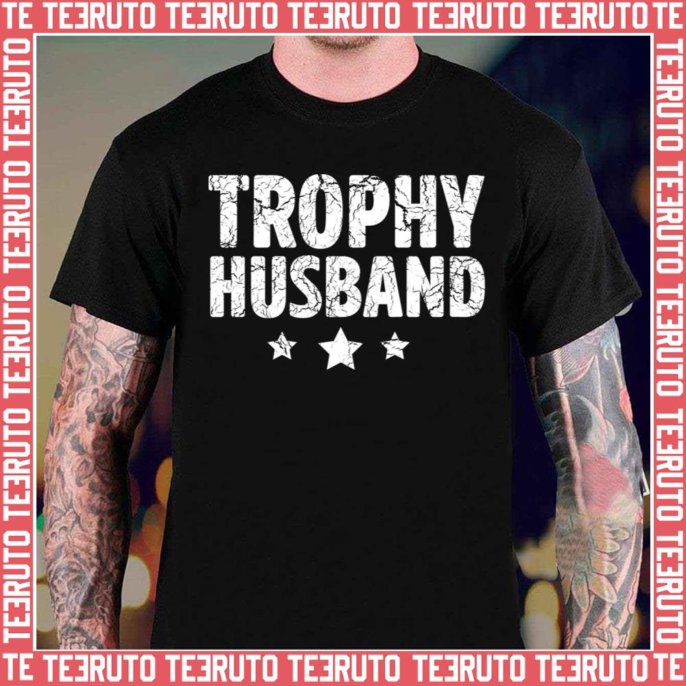 Typographic Design Trophy Husband Unisex Sweatshirt