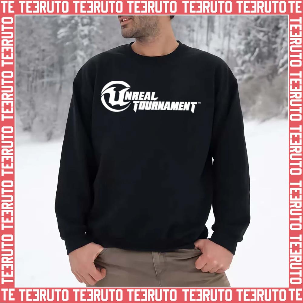 Typographic Logo Unreal Tournament Unisex Sweatshirt
