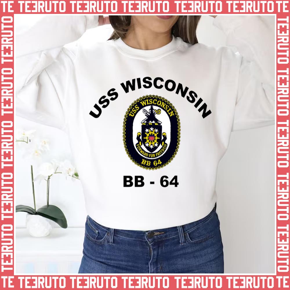 Uss Wisconsin Bb 64 Unisex Sweatshirt