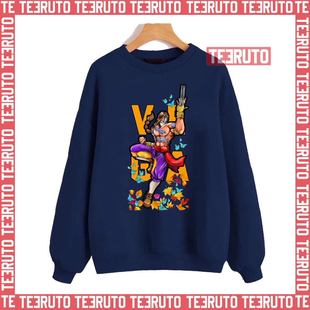 Vega Street Fighter Colored Design Unisex Sweatshirt