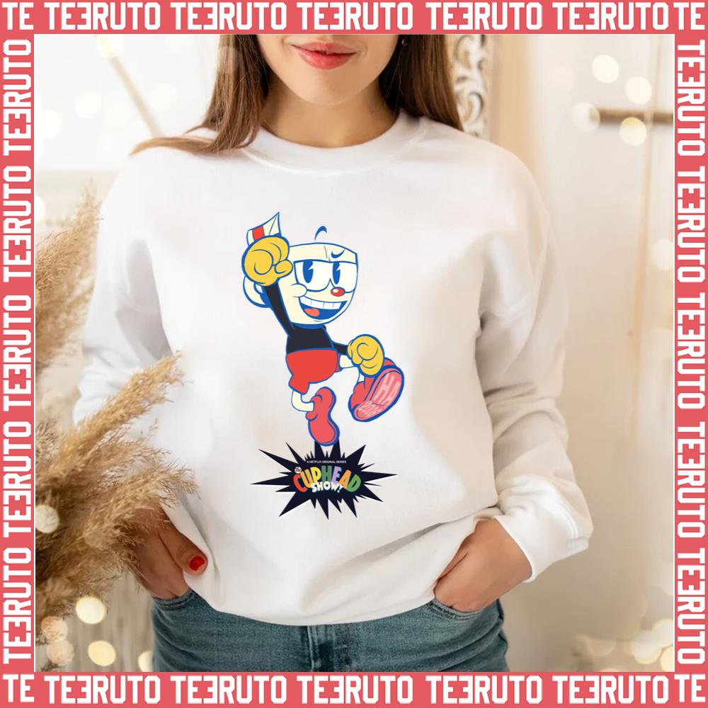 Vintage Cartoon The Cuphead Show Unisex Sweatshirt - Teeruto