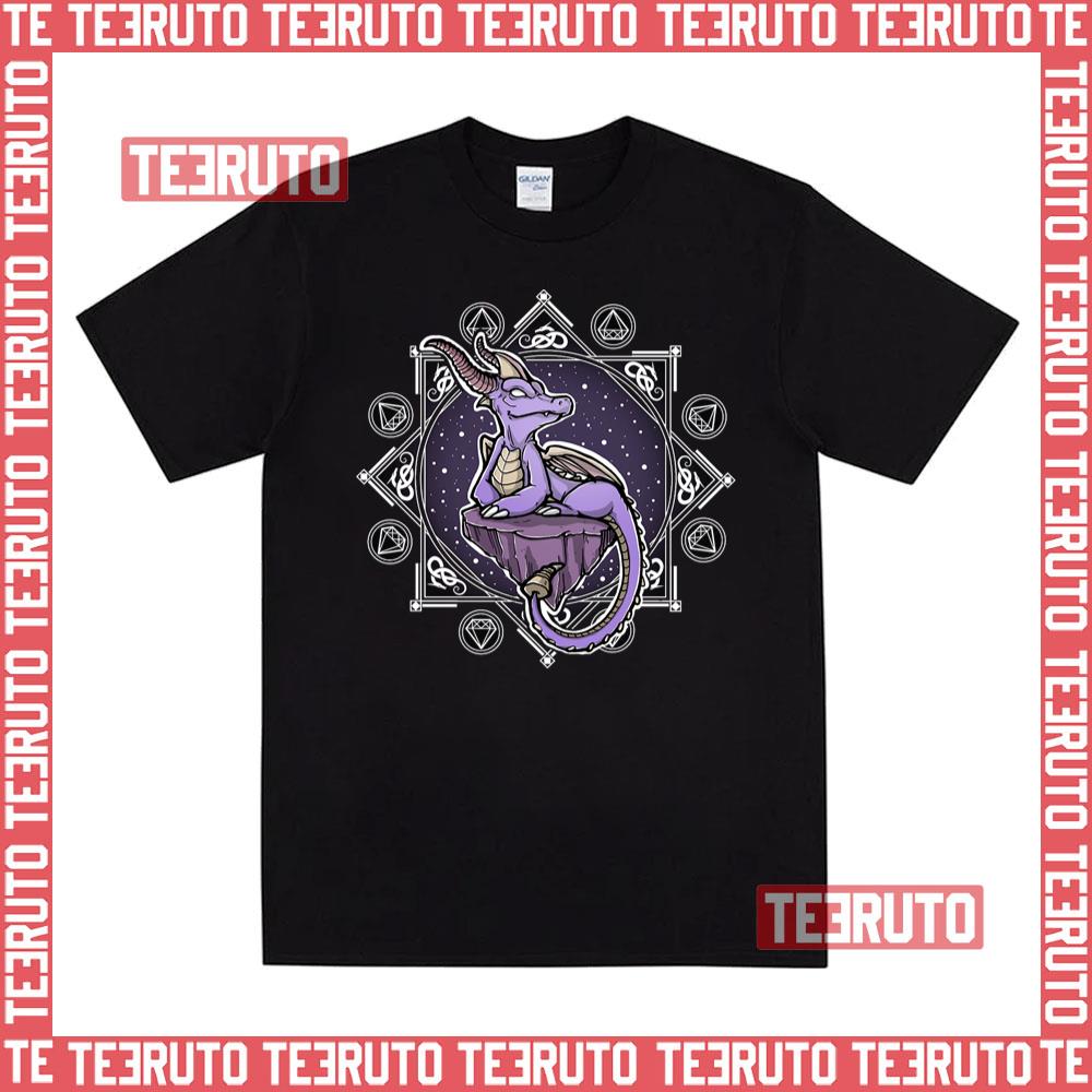Violet Dragon Spyro The Dragon Unisex T-Shirt