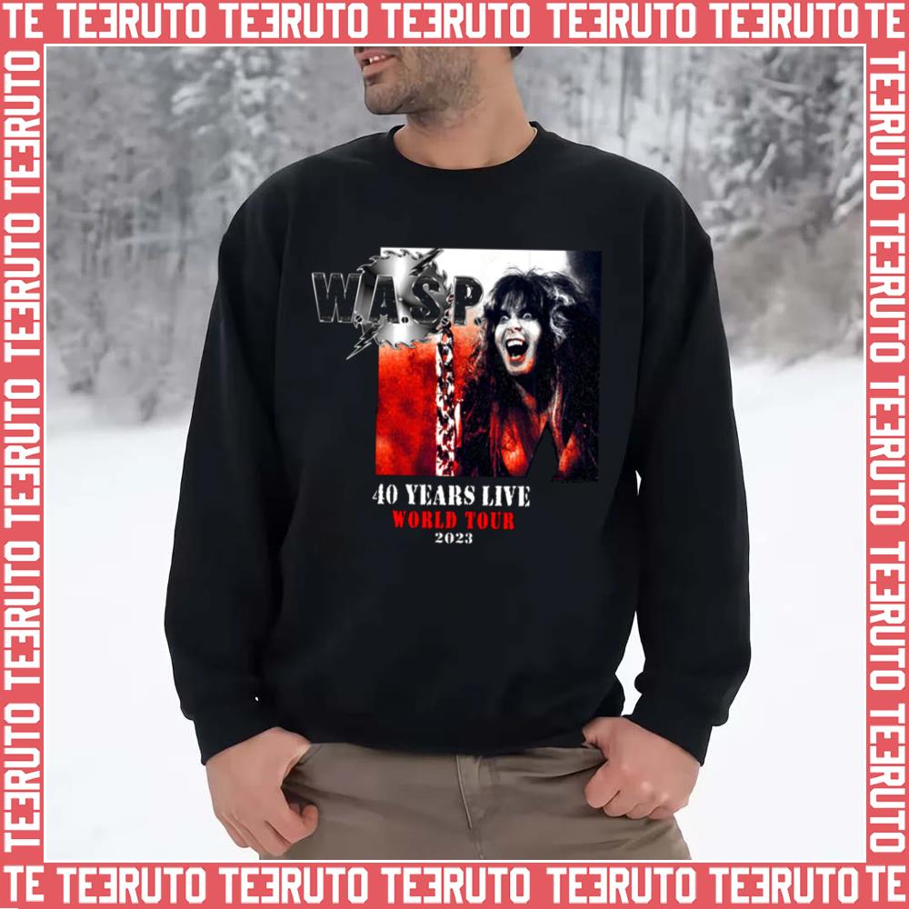 Wasp Live 2023 New Tour Unisex Sweatshirt