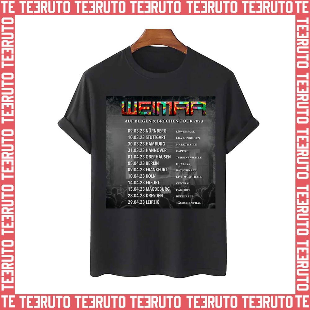 Weimar The Germany Deman1 2023 New Tour Unisex T-Shirt