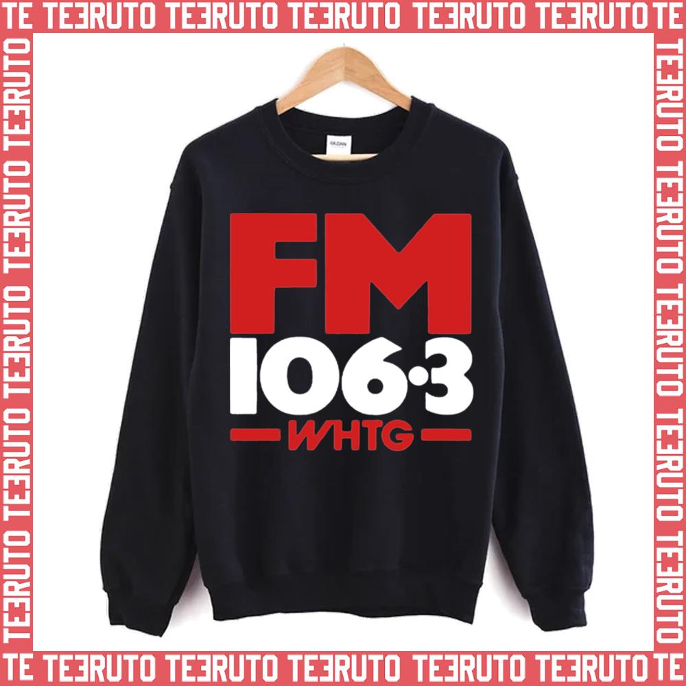 Whtg 106 3 Fm Radio Unisex Sweatshirt