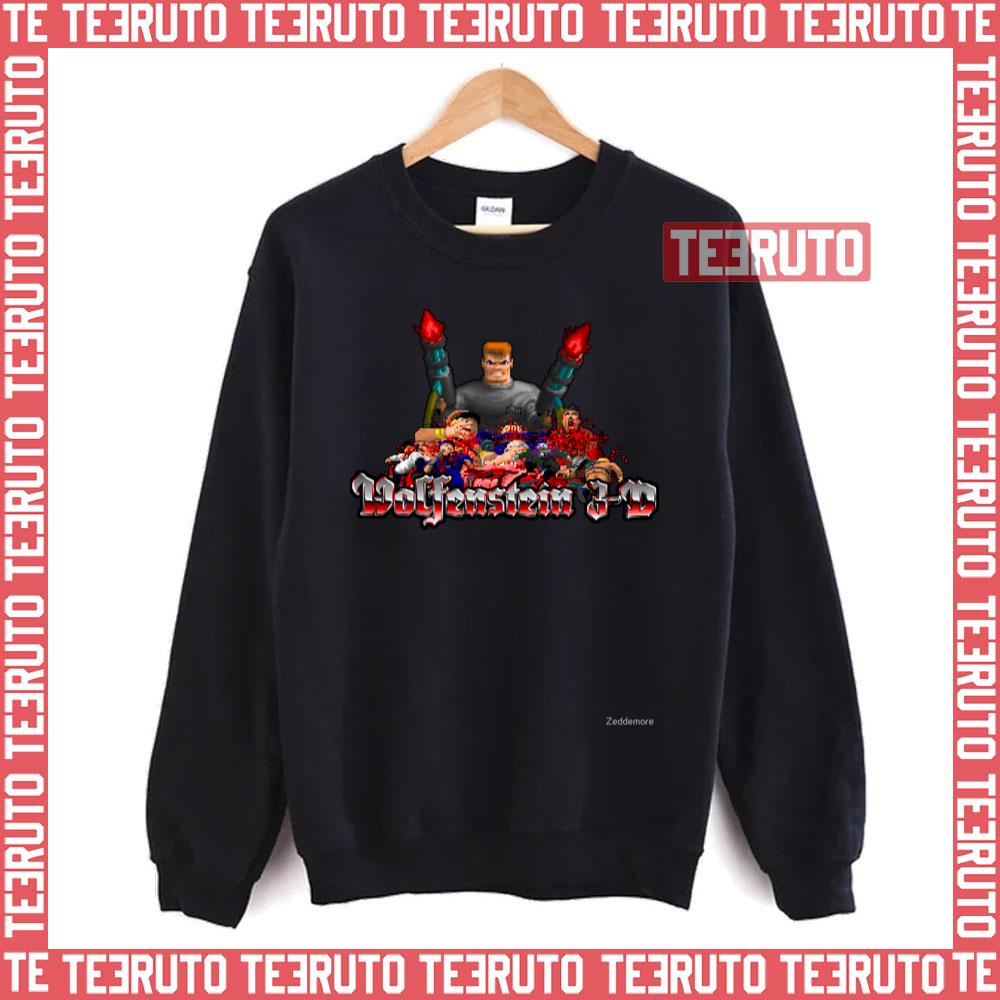 William J Blazkowicz Wolfenstein 3d Unisex Sweatshirt