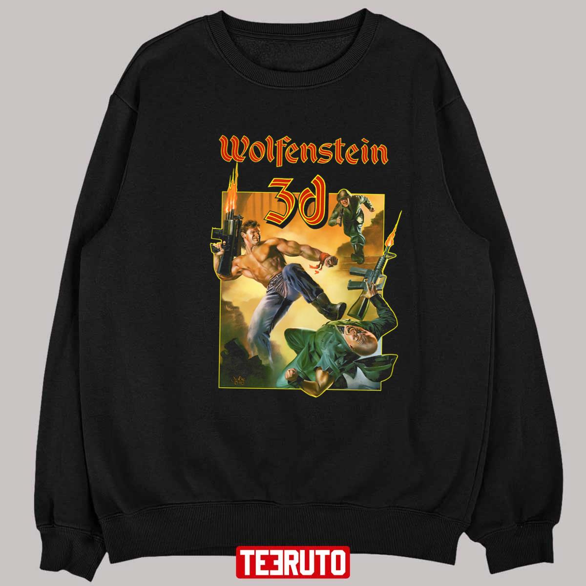 Wolfenstein 3d Design 90s Game Unisex T-Shirt