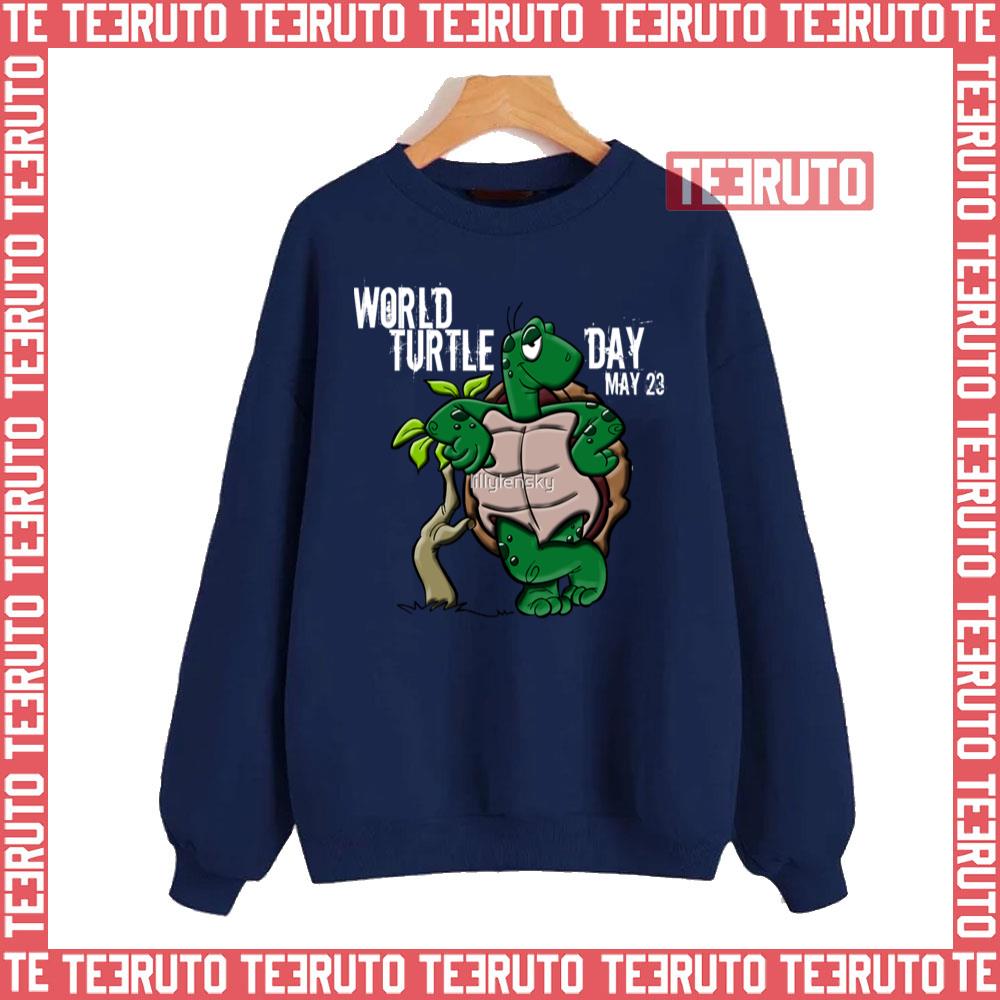 World Turtle Day For Turtle Lovers Unisex Sweatshirt