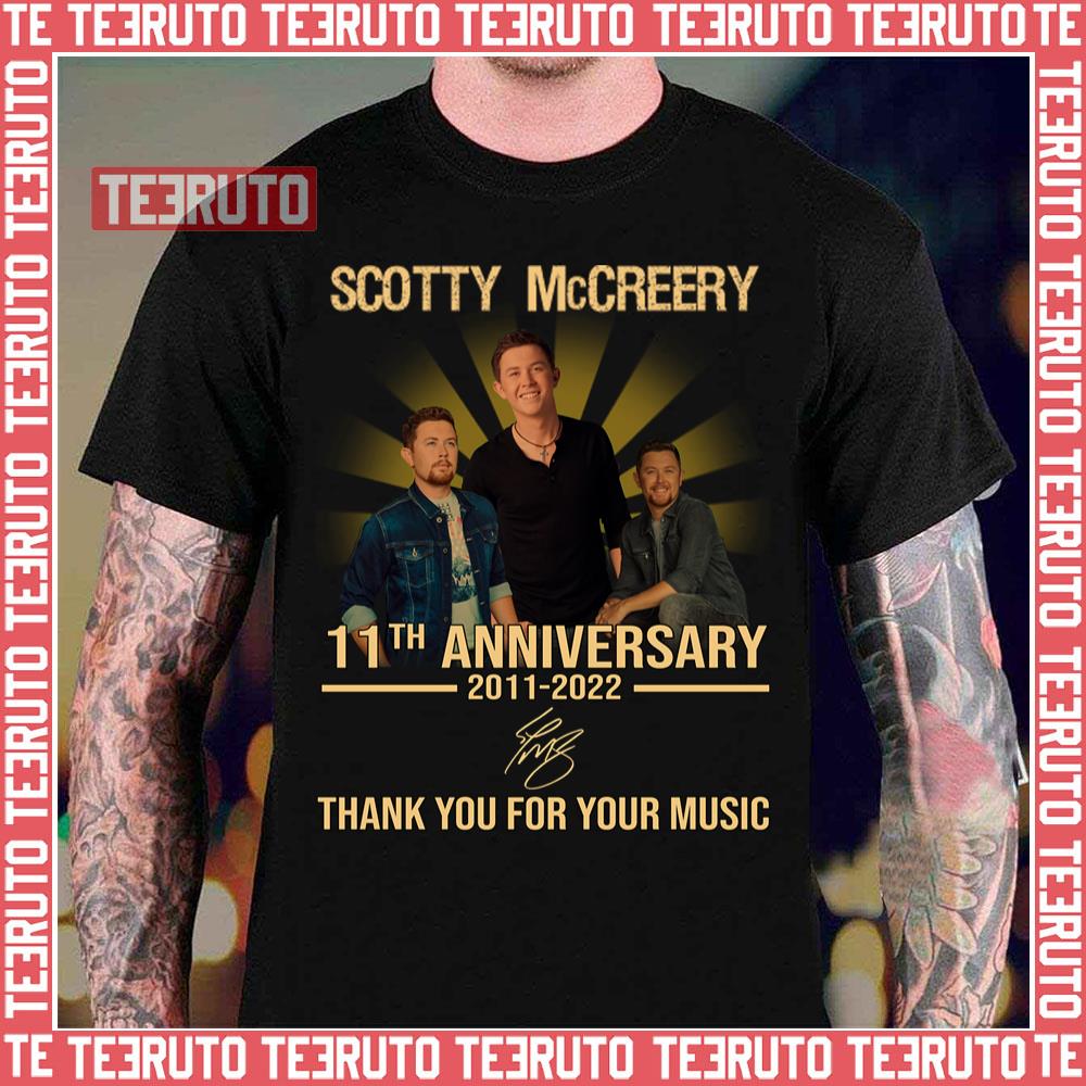 11th Anniversary 2011 2022 Scotty Mccreery Unisex T-Shirt