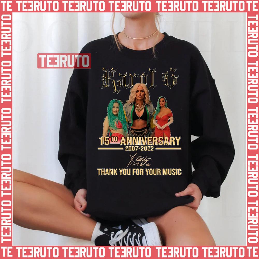 15th Anniversary Karol G Music Unisex Sweatshirt