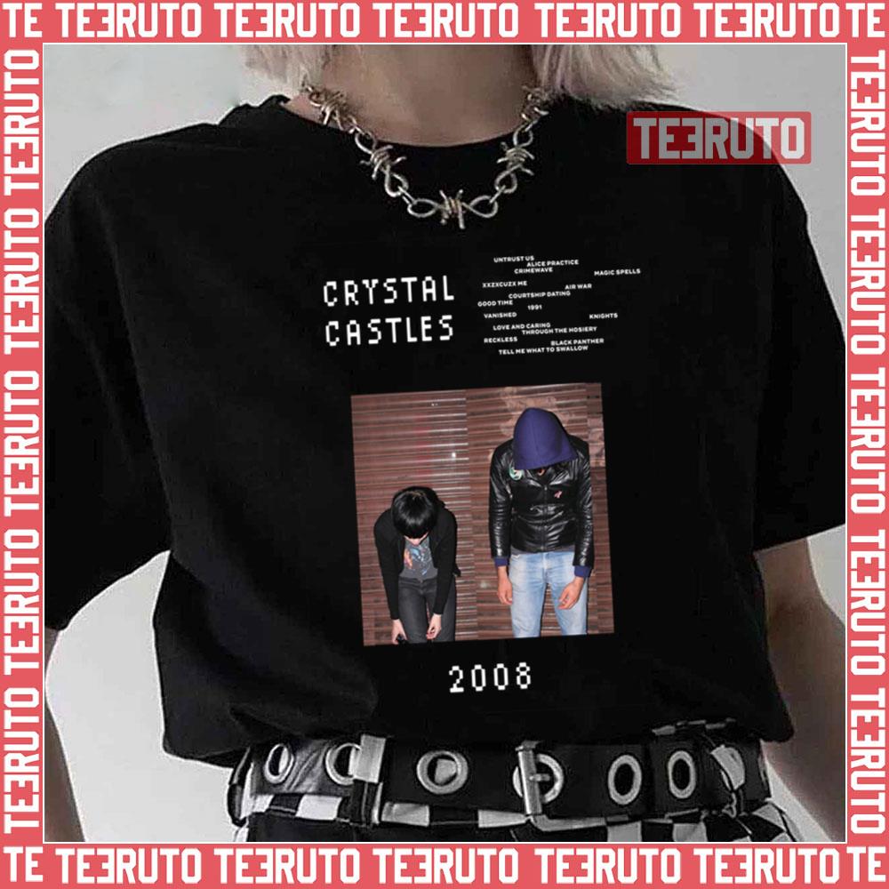 2008 Premium Crystal Castles Album Art Unisex T-Shirt