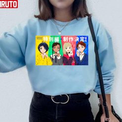 4 Characters In Wonder Egg Priority Anime Unisex Sweatshirt