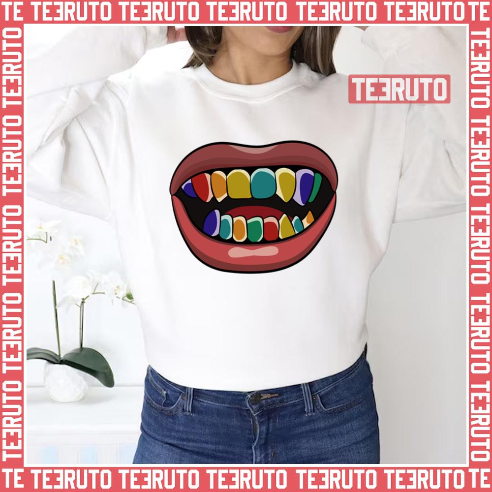 6ix9ine Colorful Teeth Unisex Sweatshirt